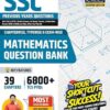 Examcart SSC Mathematics Chapterwise Typewise & Examwise Solved Papers Question Bank by DP Singh with 39 Chapters & 6800+ PYQs Till March 2025 Covered for SSC CGL ,CPO ,CHSL ,MTS , GD, Delhi Police, Steno & More Exams