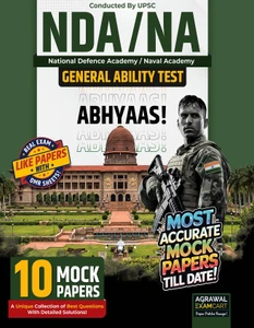 Examcart NDA / NA General Ability Test (GAT) 10 Abhyaas Mock Papers Book For 2025 Exam (English Medium) (Paperback, Examcart Experts)