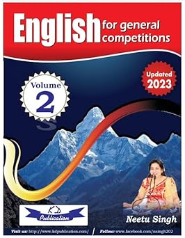 Neetu Singh Volume 2 by Neetu Mam | English for General Competition | For All Government Job Exams | Latest Edition