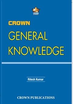 Crown General Knowledge (English Medium) [paperback] Ritesh Kumar