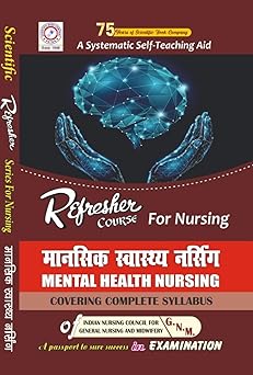 Refresher course for GNM Nursing in Mental Health Nursing for Second Year GNM in Hindi 7/E