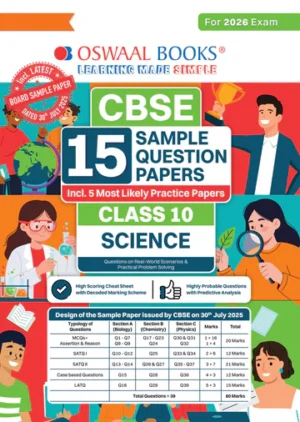 CBSE 15 Sample Question Papers Class 10 Science for 2026 Board Exam