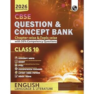 PW CBSE Question & Concept Bank (QCB) Class 10 English Language & Literature Chapter-wise