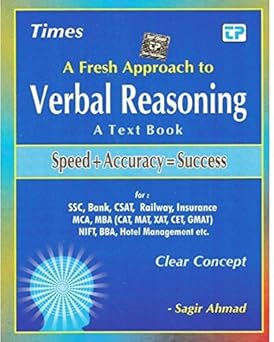 Times Verbal Reasoning SAGIR AHMAD