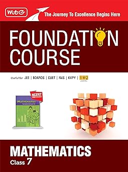 MTG Foundation Course Class 7 Mathematics Book (Edition 2025)