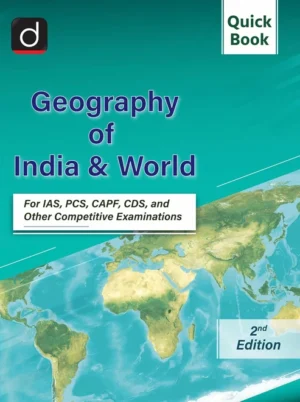 Drishti IAS Quick Book Geography of India and World UPSC Books 2026 2nd Edition English Medium For IAS PCS CAPF CDS and Other Competitive Exams
