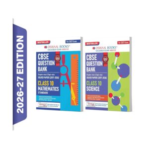 Oswaal CBSE Question Bank Maths Standard & Science (Set of 2 Books) for Class 10 | Chapterwise & Topicwise Solved Papers | Includes Mind Maps & Revision Notes | With oswaal.ai | For 2027 Exam